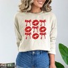 Simply Sage Market Women's Graphic Sweatshirt Lips Coquette Bow Chart - 2 of 3