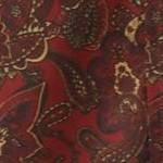 deep burgundy paisley