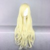 Unique Bargains Women's Curly Wigs 31" Beige with Wig Cap Long Hair - 2 of 4