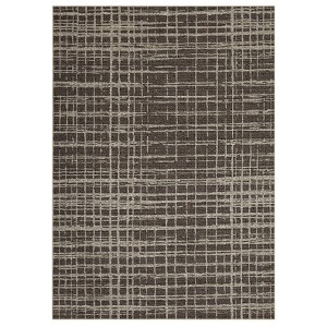 Indoor Modern Washable Geometric Checkered Floor Carpet Soft Non Slip Area Rugs for Home Office - 1 of 4