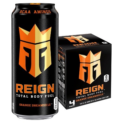 Reign Dreamsicle Energy Drink - 4pk/16 fl oz Cans
