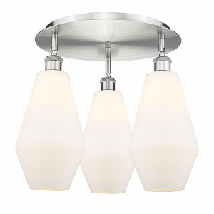 Cindyrella - 3 Light Flush Mount In Industrial Style-14.5 Inches Tall and 18.75 Inches Wide - 1 of 1
