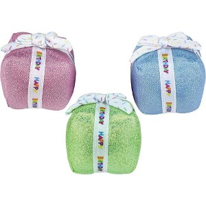MultiPet Birthday Present for Cats Assorted Colors - 2.5" - 1 of 3