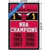 Trends International NBA Chicago Bulls - Champions 13 Unframed Wall Poster Prints - 3 of 4