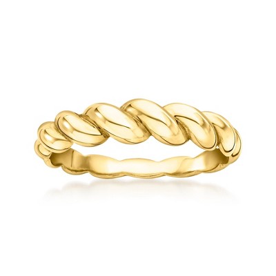 Ross-Simons 10kt Yellow Gold Shrimp Ring