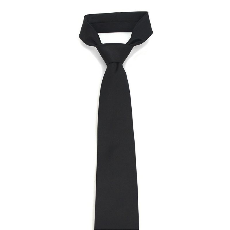 Men's Classic Solid Color Wedding Neck Tie, 4 of 5