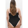 Women's Plus Size Corfu 1 Piece - black | CITY CHIC - 4 of 4