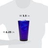 Libbey Cobalt Flare Tumbler Glasses, 17.25 ounce, Set of 8 - 3 of 4