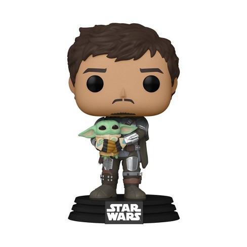 Funko Pop Star Wars The Mandalorian Mando Holding The Child Target