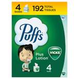 Puffs Plus Lotion with Scent of VICKS Facial Tissue