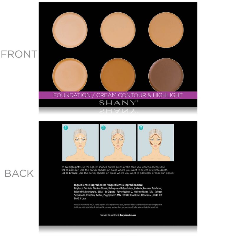 SHANY Mini Masterpiece Makeup Palettes - Refills, 3 of 9