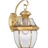 Quoizel Lighting Newbury 1 - Light Sconce in  Polished Brass - 3 of 3