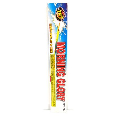 TNT Fireworks 12'' MORNING GLORY Sparkler Fireworks Multipacks - 8pcs