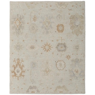 Grafton Transitional Floral & Botanical Tan/Ivory/Orange Area Rug