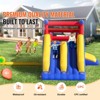 VEVOR Inflatable Bounce House, Outdoor High Quality Playhouse Trampoline, Jumping Bouncer , for Kid Ages 3–8 Years, 183x102x92 inch - 3 of 4
