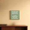 Slickblue Funny Parent Quote Wood Wall Sign – “They Think I’m Crazy” 7x7 Rustic Home Décor, Multiple Color Options - 2 of 3