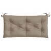 vidaXL Garden Bench Cushion Taupe 39.4"x19.7"x2.8" Oxford Fabric - 4 of 4