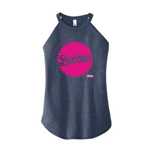 Women's - Barbie - Mattel Barbie Burst Graphic High Neck Tank - 1 of 3