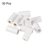 Unique Bargains Screw-on Snooker Billiard Pool Cue Tips Ferrules 30 Pcs - 3 of 4