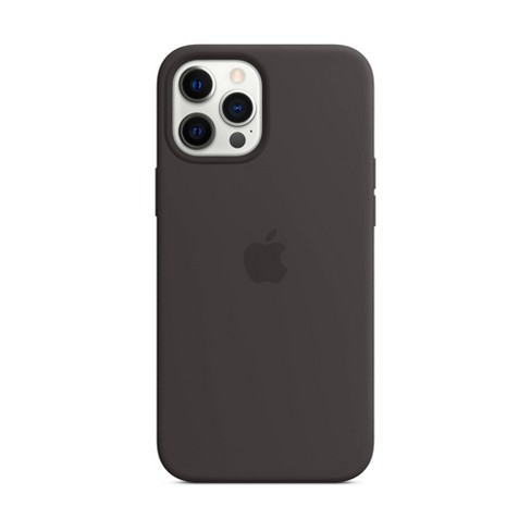 Apple Iphone 12 Pro Max Silicone Case With Magsafe Black Target
