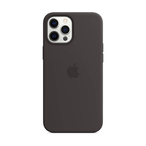 Apple Iphone 12 Pro Max Silicone Case With Magsafe - Black : Target