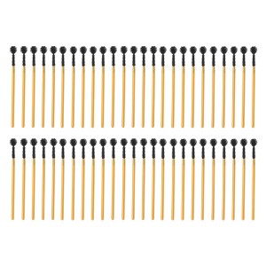 Unique Bargains Ball-shaped Eyelash Brush 50 Pcs - 1 of 4