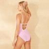Women's Keyhole Back One Piece Swimsuit - Shade & Shore™ - 2 of 4