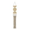 Metal Macrame Wall Decor with Fringe Detailing Gold - Olivia & May: Vintage Iron Art, Vertical Display - 2 of 4