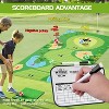 TITQWOP Golf Chipping Game Set with Club&20 Balls – Double-Sided Practice Mat for Indoor/Outdoor Training,Portable Short Game Aid for Backyard,Parties - 4 of 4