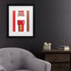 Trademark Fine Art - Alice Straker  Fab Stripes Matted Framed Art - 2 of 4