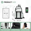Unique Bargains Lightweight Waterpoof Convertible Sling Bag with USB Charge Port - 3 of 4