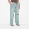Women's Mid-Rise Straight Curvy Jeans - Wild Fable™ - 2 of 3