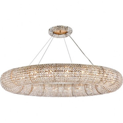 Elegant Lighting Paris 24 - Light Chandelier in  Brass