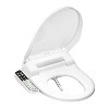 SB-110 Electric Bidet Toilet Seat For Elongated Toilets White - SmartBidet: Polypropylene, Heated, with Dryer Function - image 2 of 4