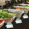 Big Dot of Happiness Sage Green Elegantly Simple - Guest Party Favors Tent Buffet Card - Table Setting Name Place Cards - Set of 24 - 3 of 4