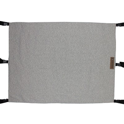 The Stair Barrier Portable Regular Banister to Banister Retractable Fabric Baby and Pet Safety Gate, 36 to 42 Inch, Beyond Sheep Ash