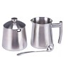 Frieling Creamer, brushed finish, 10 fl. Oz., Stainless steel - 3 of 3