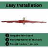 JCS Wildlife 22.5" Rain Guard - Hammered Metal Texture - 4 of 4