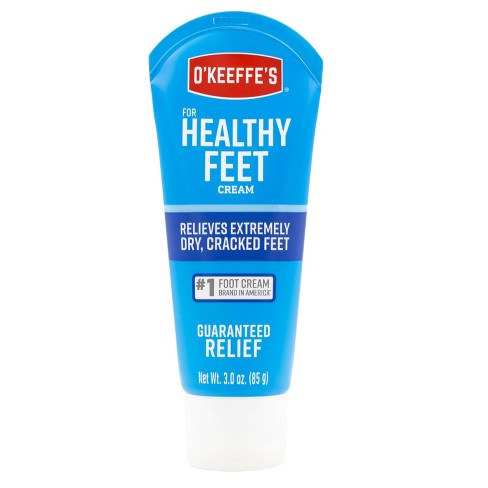  O'Keeffe's for Healthy Feet Foot Cream, Guaranteed Relief for  Extremely Dry, Cracked Feet, Instantly Boosts Moisture Levels, 3.2 Ounce  Jar, (Pack of 1) : Beauty & Personal Care