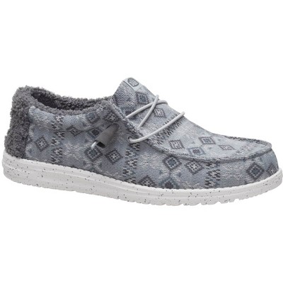HEYDUDE Men Wally Sweater , Monument Grey/Multi, 11 — фото 5