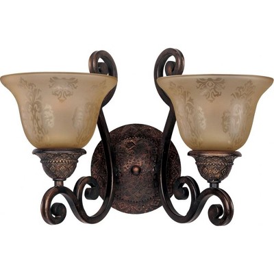 Maxim Lighting Symphony 2 - Light Wall Light in  Oil Rubbed Bronze