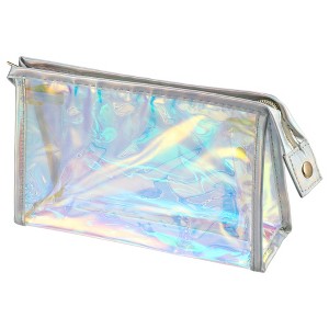 Unique Bargains Clear Portable Waterproof Travel Makeup Bag 1 Pc - 1 of 4