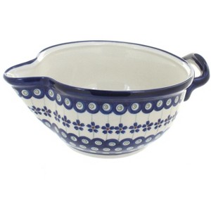 Blue Rose Polish Pottery 1252 Zaklady Batter Bowl - 1 of 1