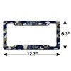 University of Akron Zips Camo License Plate Tag Frame - 4 of 4