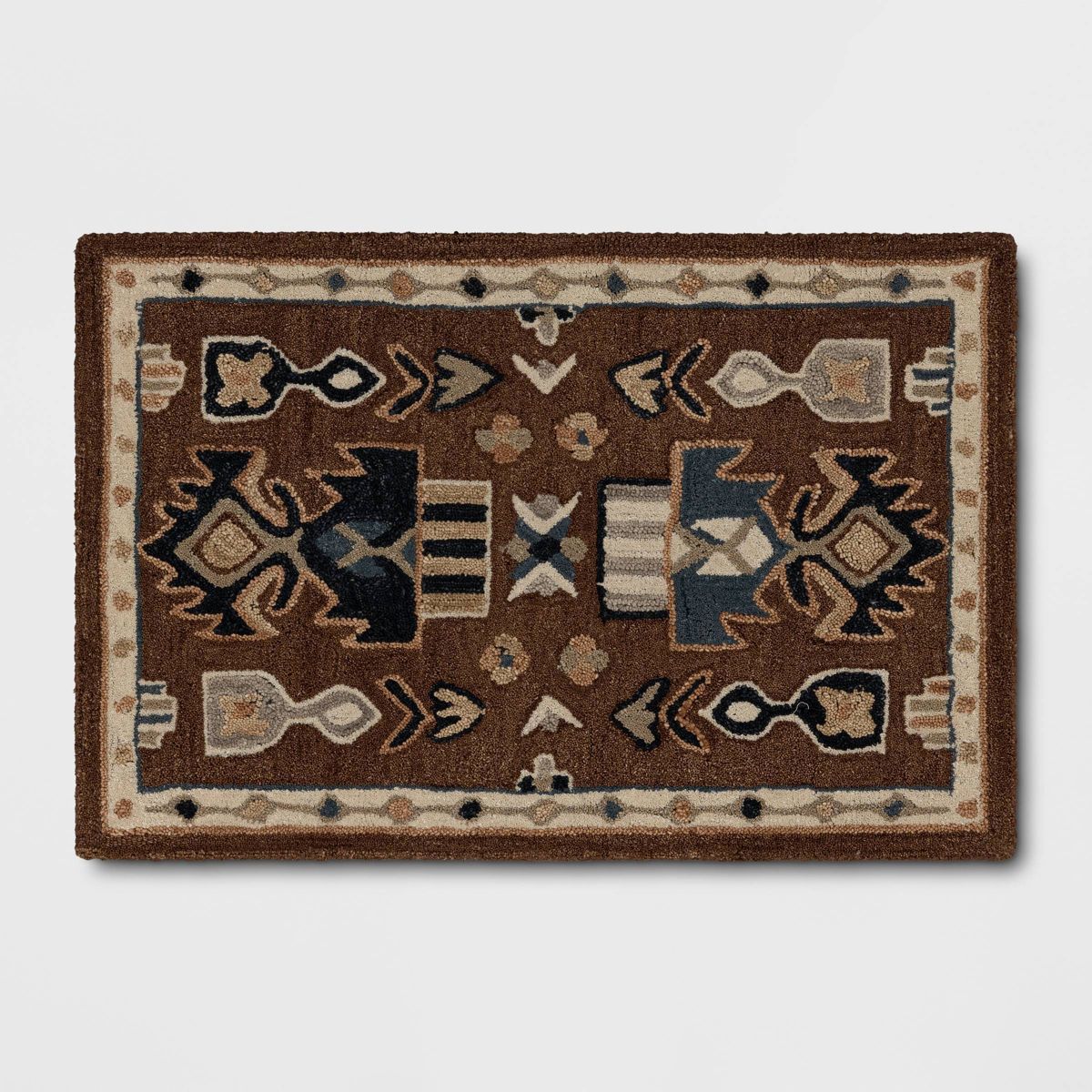 Wool Tufted Rug Brown - Threshold™