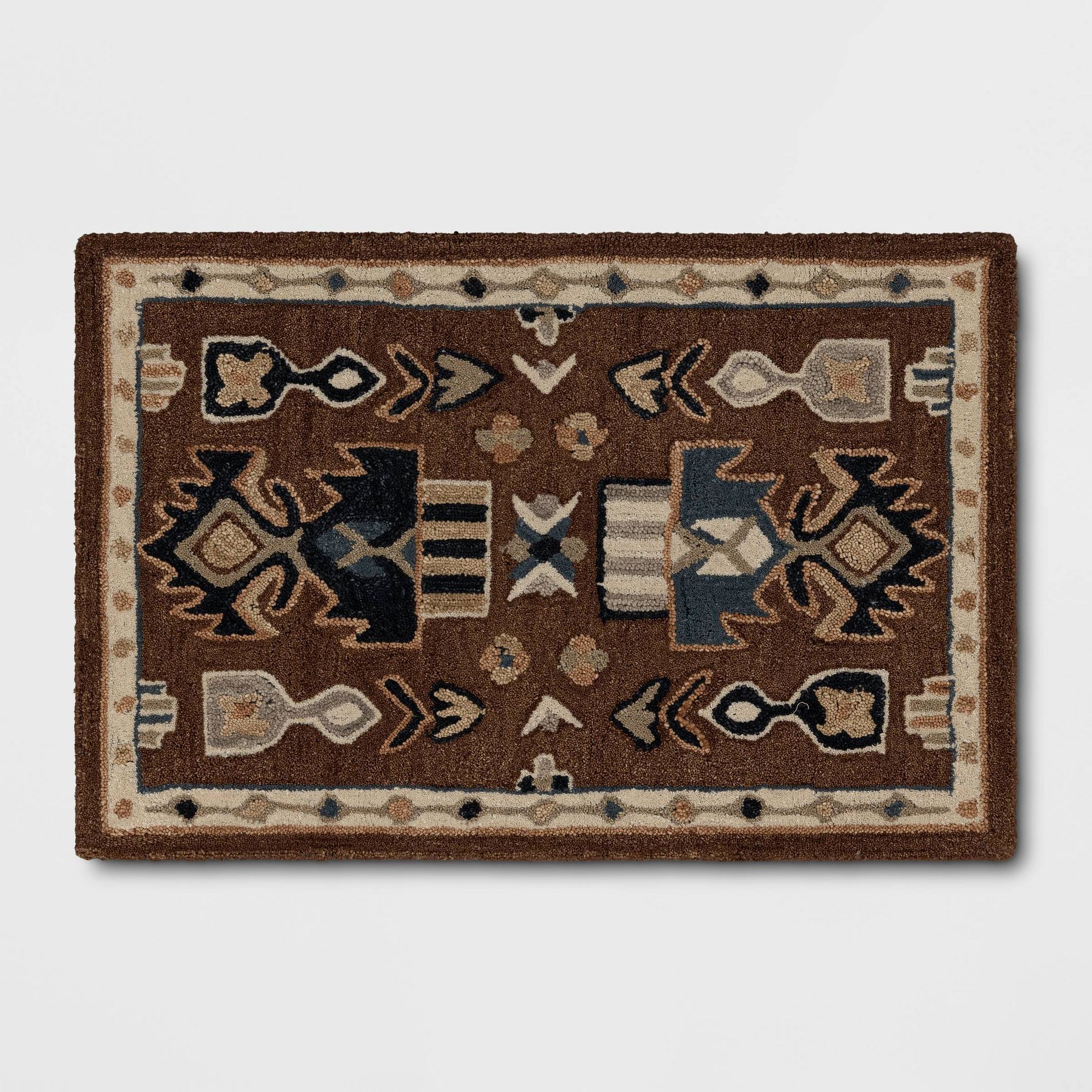 Wool Tufted Rug Brown - Threshold™