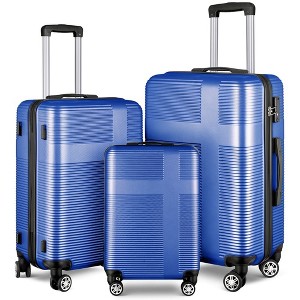 Luggage Sets, 3 Piece Luggage Expandable Suitcase Set, Carry Hardshell 4-Wheel Spinner Luggage w/TSA Lock, Clearance Suitcase Sets (20"/24"/28") - 1 of 4