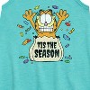 Girls' - Garfield - Tis The Season Graphic Sleeveless Aline Dress - 2 of 3
