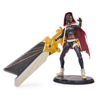League of Legends, Official 6-Inch Senna Premium Collectible Action Figure with Base, The Champion Collection, Collector Grade, Ages 14 and Up