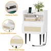 5 Drawer Dresser With Storage, Chest of Drawers With Metal Handles, Modern Minimalist Nightstand, Organizer Cabinet for Living Room, Bedroom, Hallway - 3 of 4